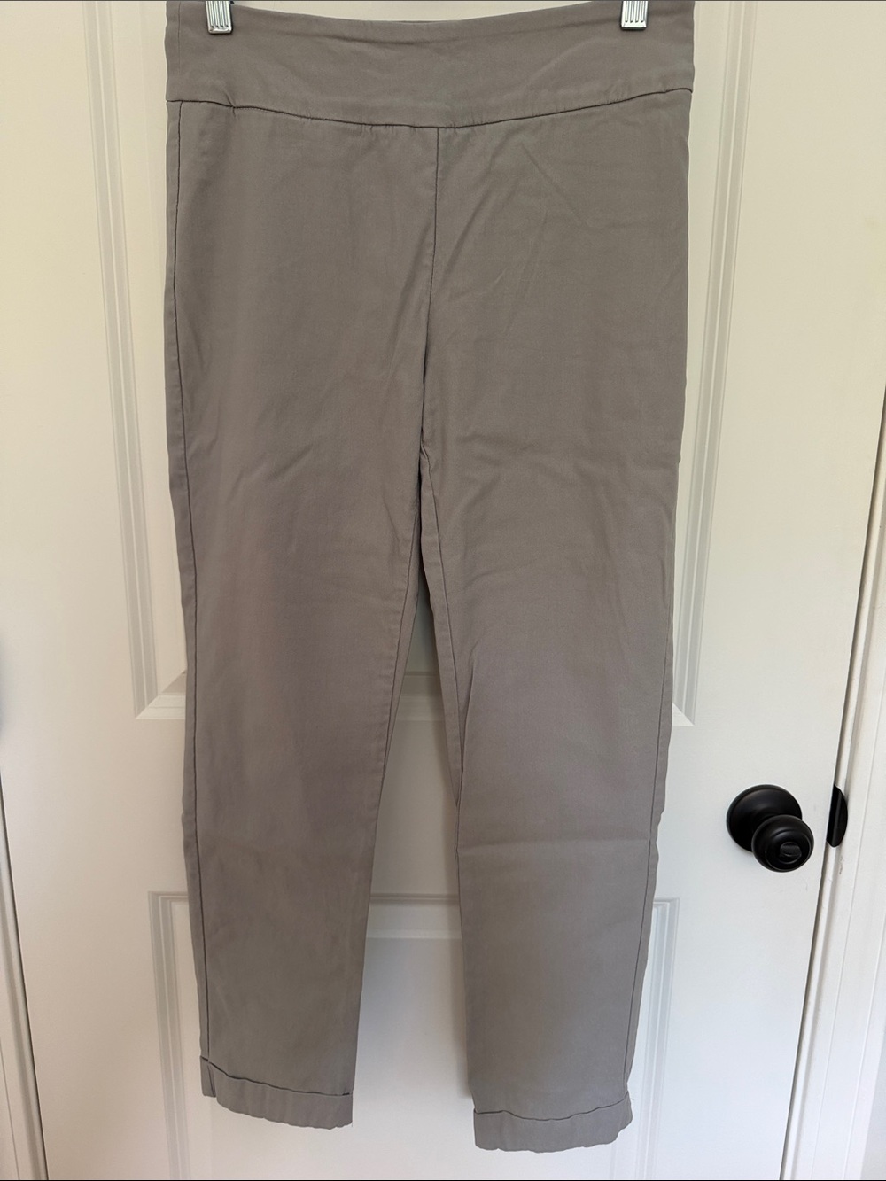 Tribal Men's Light Gray Slim Chinos